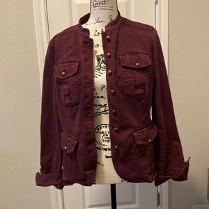 WHBM Moto jacket. Size 10